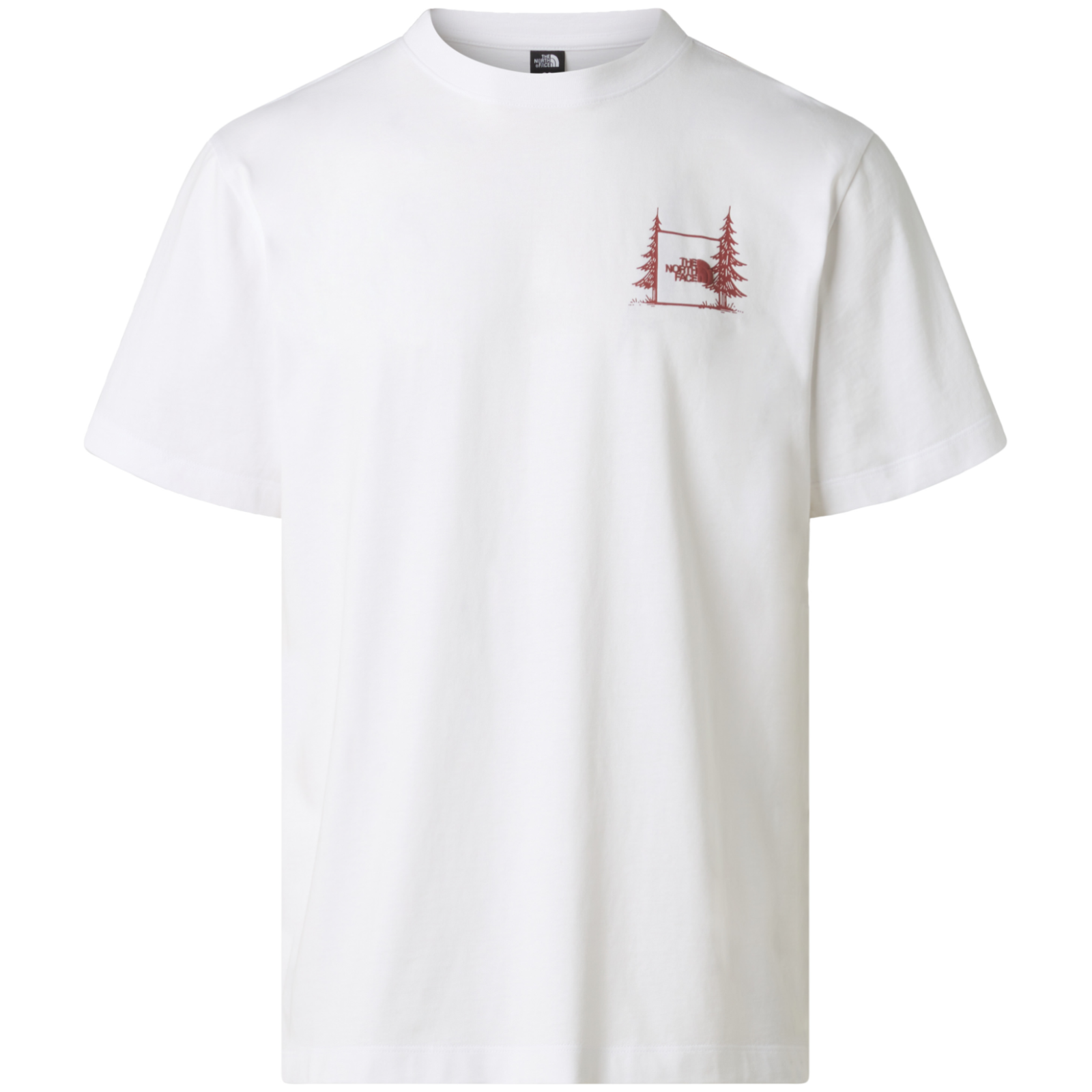 Koszulka męska The North Face Camping Relaxed Short Sleeve Tee-Graph Rozmiar: XL / Kolor: biały