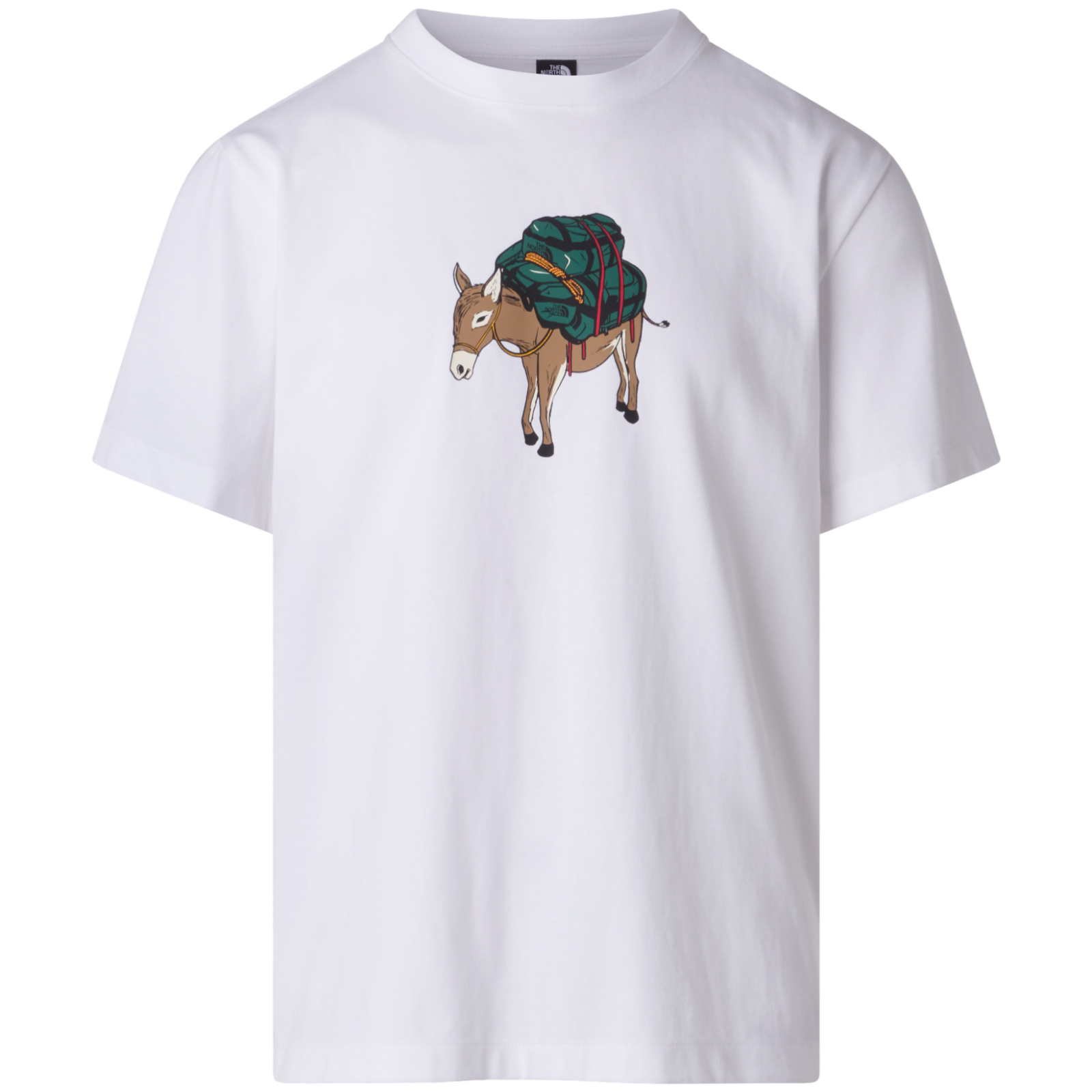 Koszulka męska The North Face M Donkey Taxi Relaxed Short Sleeve Tee-Graphic Rozmiar: XXL / Kolor: biały
