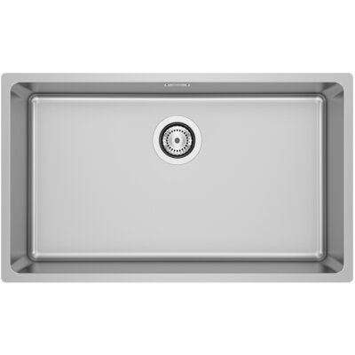 Roca Zlewozmywak jednokomorowy Roma 70 A870P10700 Stal nierdzewna 44x74