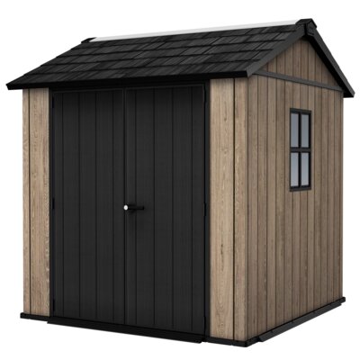 KETER Domek narzędziowy Apex 224 x 230 x 246 cm Jesion