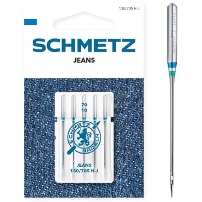 Igła półpłaska SCHMETZ Jeans 70 130/705 H-J VBS (5 szt.)