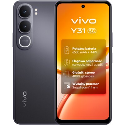 VIVO Y31 5G 6/256GB Czarny