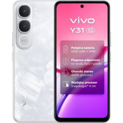 VIVO Y31 5G 6/256GB Biały