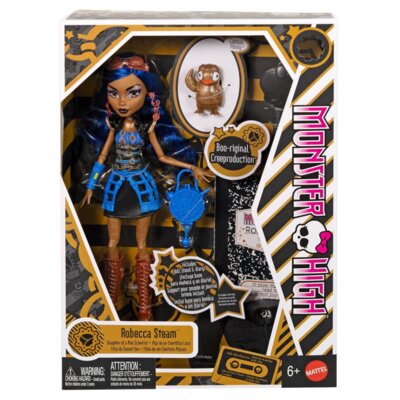 Lalka MONSTER HIGH Skullector Robecca Steam JHK59