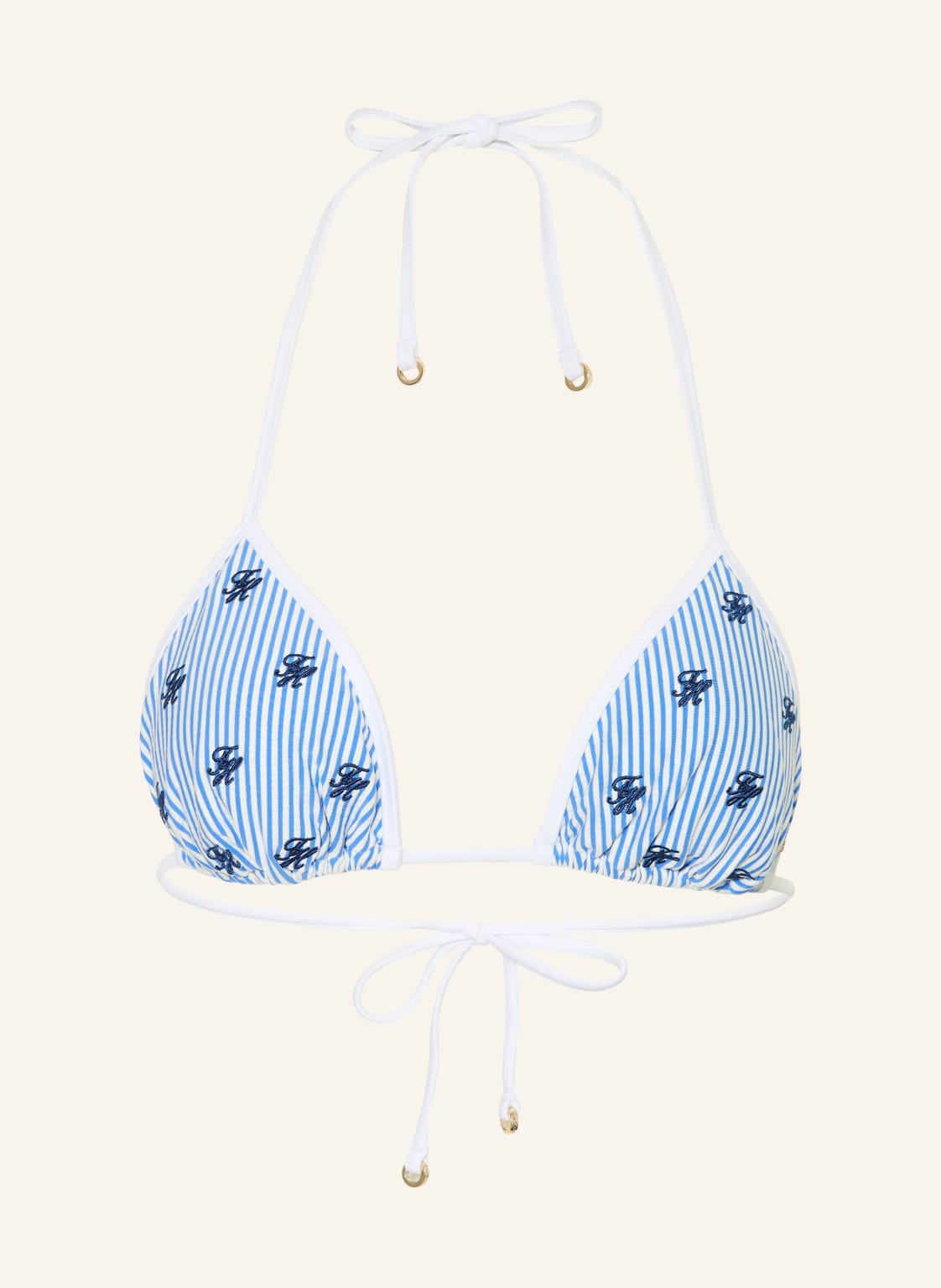 Tommy Hilfiger Top Bikini W Kształcie Trójkąta blau