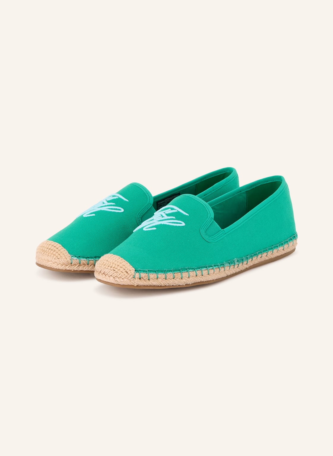 Tommy Hilfiger Espadryle gruen