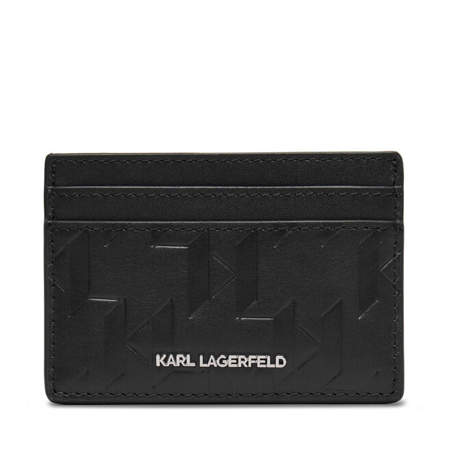 Etui na karty kredytowe KARL LAGERFELD A1M32098 Czarny