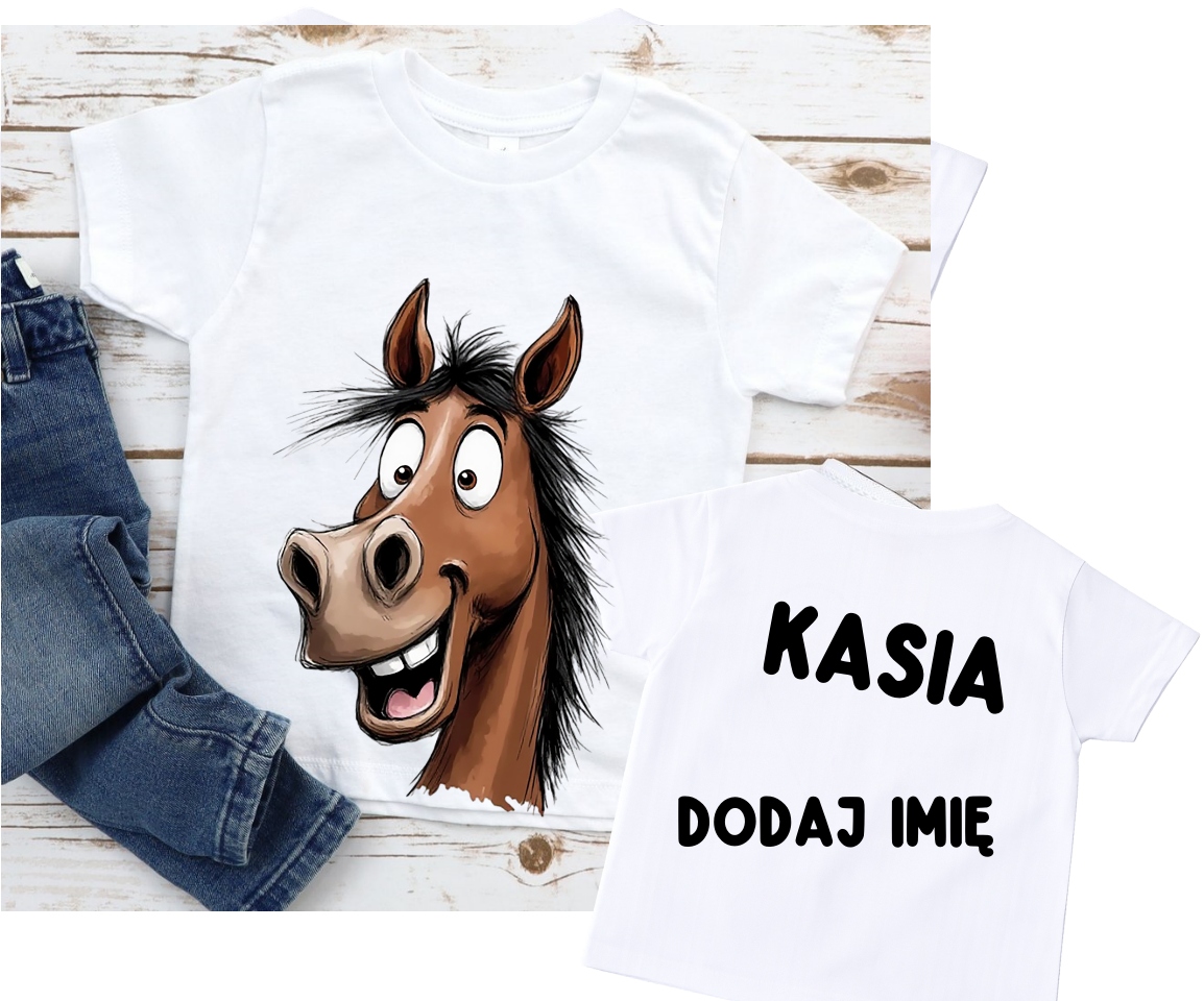 Koszulka z koniem dla dziecka - konik1-7