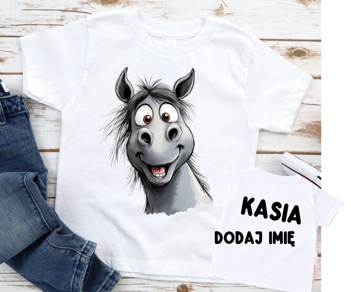 Koszulka z koniem dla dziecka - konik1-8
