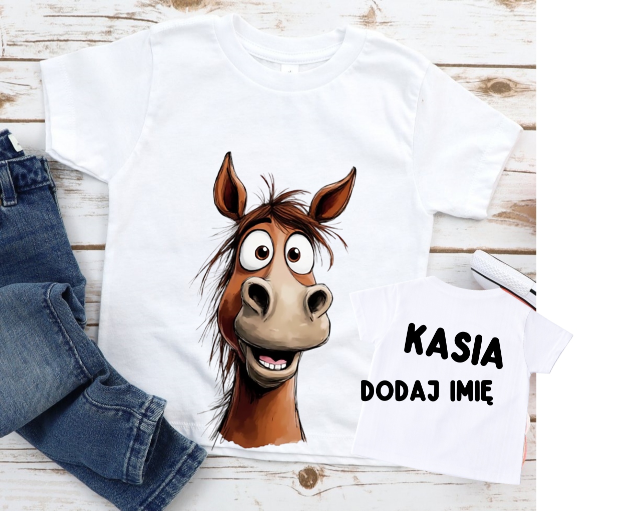 Koszulka z koniem dla dziecka - konik1-10