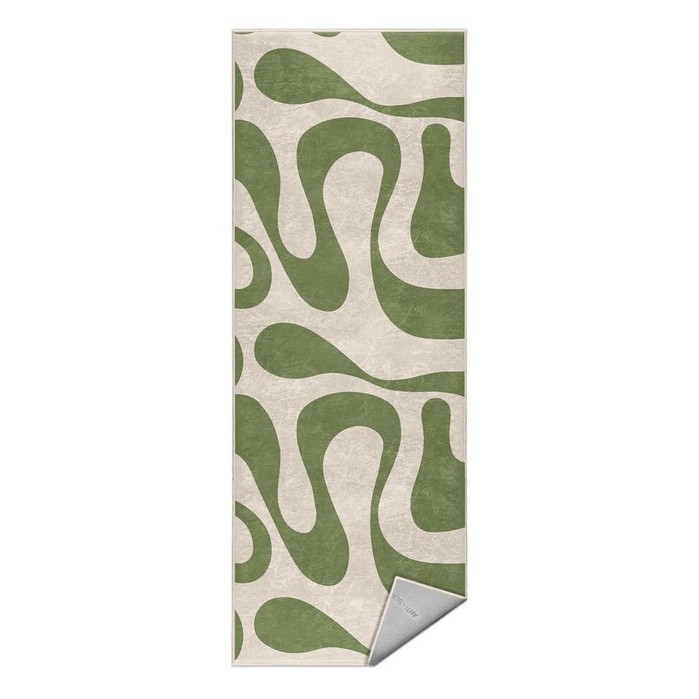 Zielony chodnik odpowiedni do prania 80x200 cm Matcha Latte – Mila Home