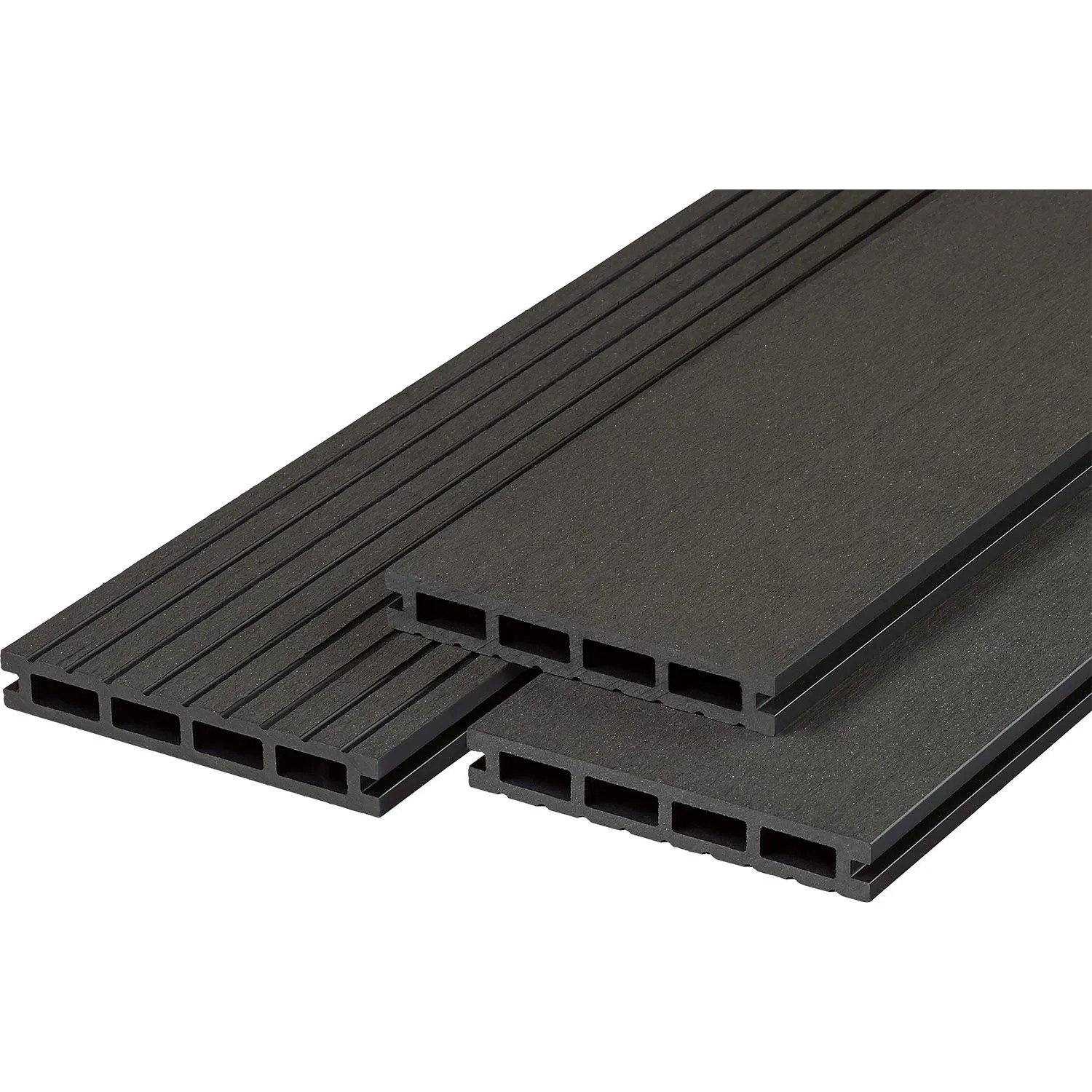 WPC Deska tarasowa antracyt - 2,1x14,5x300 cm