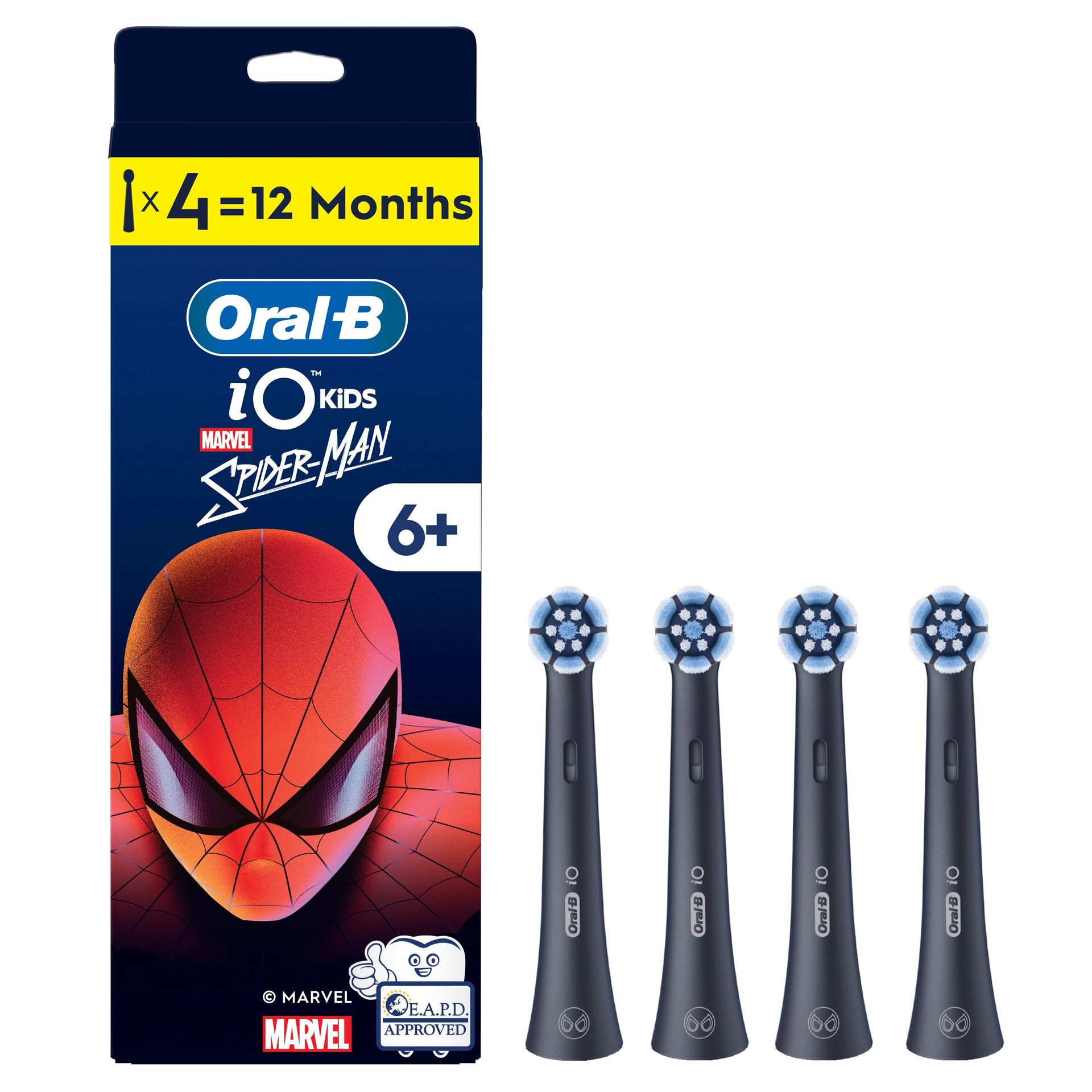Końcówki do szczoteczki dla dzieci Oral-B iO Kids Spiderman 4szt.