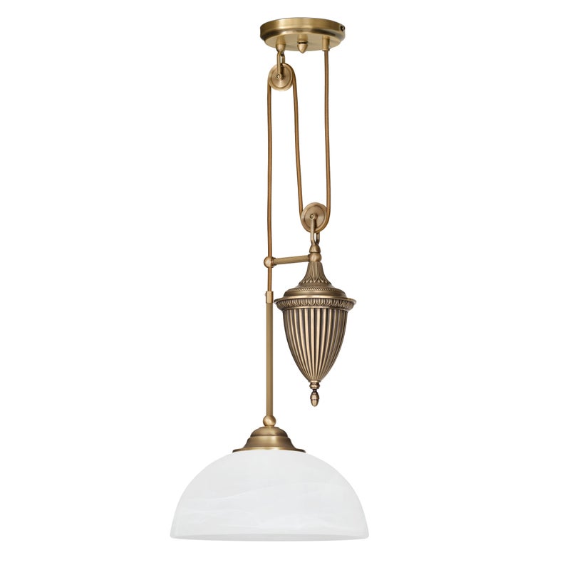 Lampa sufitowa z mosiądzu B-S1PD