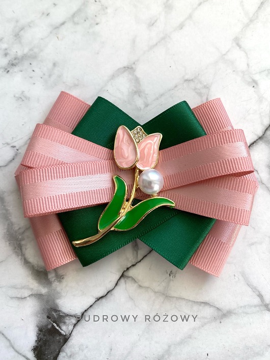 Kolekcja Kwiatowa z Tulipanem i perłą