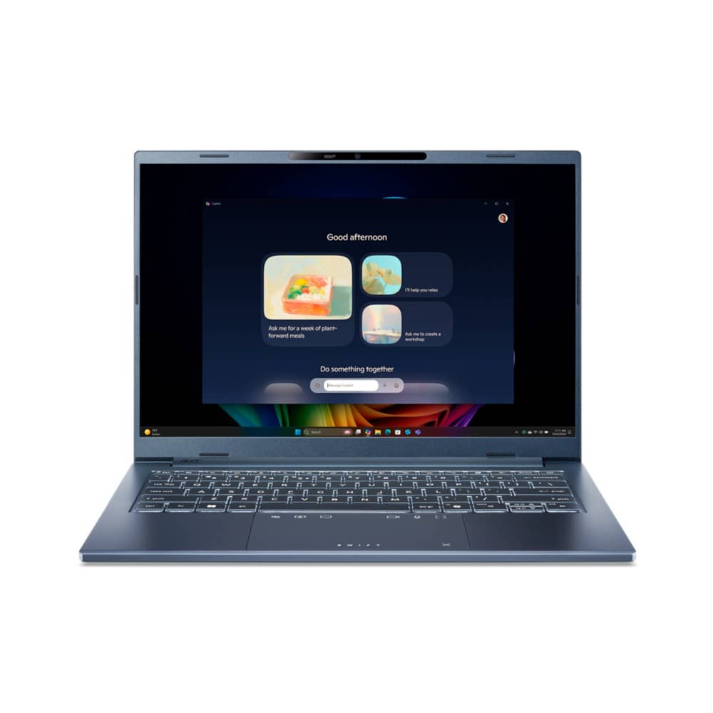 Acer Swift Go 14 AI OLED Ultrasmukły SFG14-75 Błękitny NX.JNBEH.008
