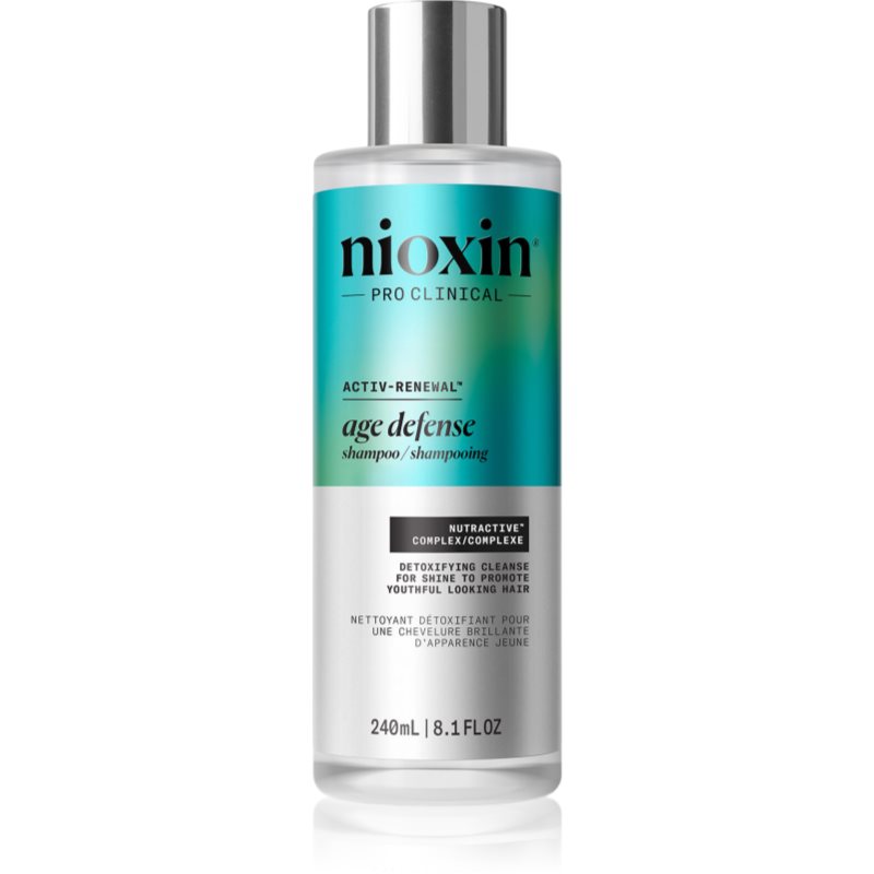 Nioxin Age defense Shampoo szampon przeciw starzeniu się do wszystkich rodzajów włosów 240 ml