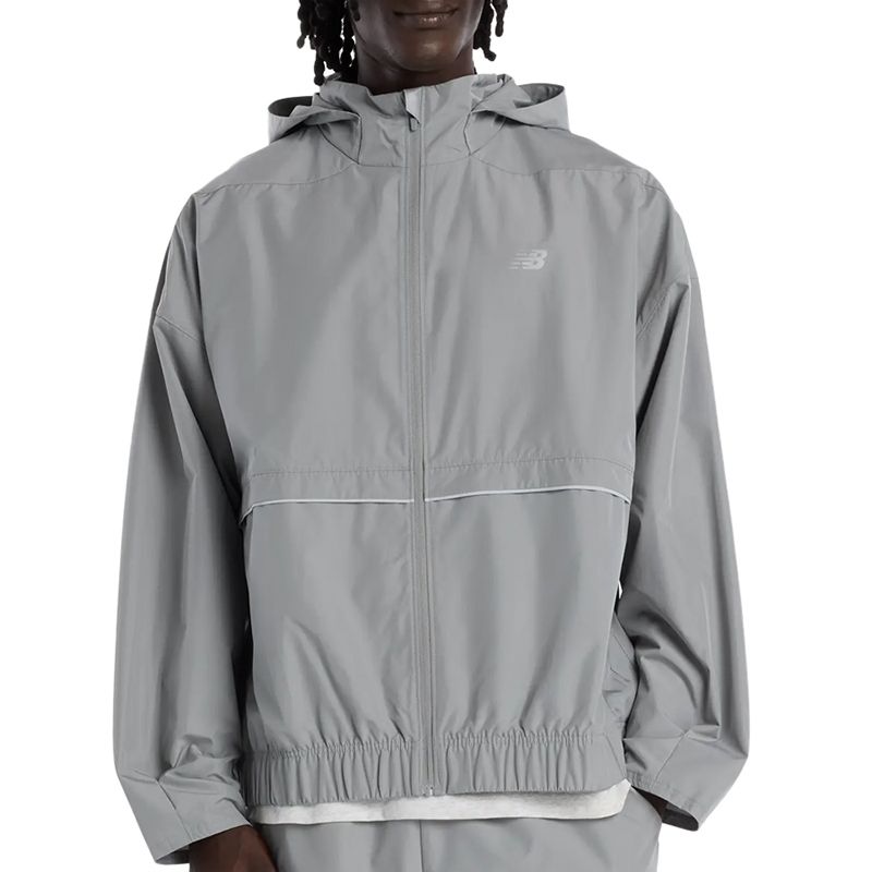 Kurtka męska New Balance MJO5BXYST - szara
