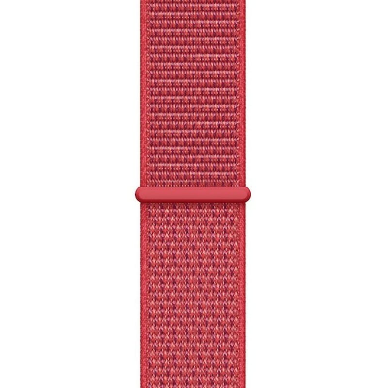 Crong Nylon do Apple Watch 38/40/41/42 mm czerwony