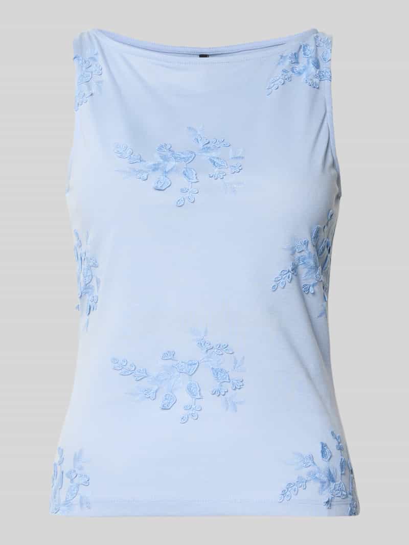 Top o kroju regular fit z dodatkiem bawełny model 'VIVIAN'