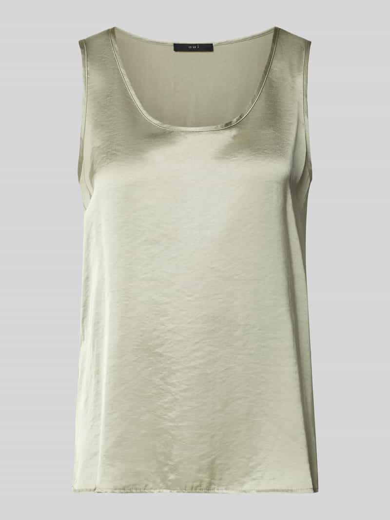 Top o kroju regular fit z dodatkiem wiskozy