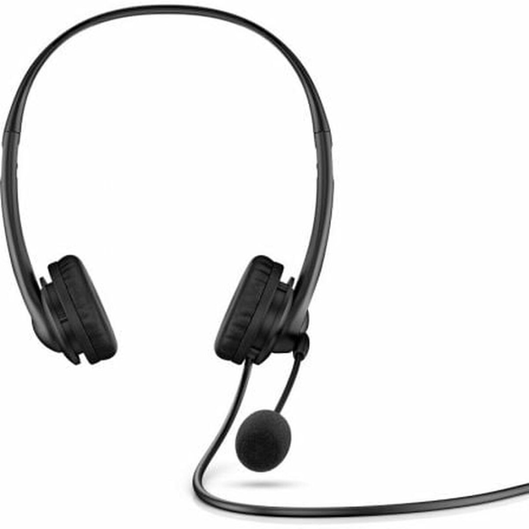 HP Słuchawki z Mikrofonem Wired USB Headset Czarny
