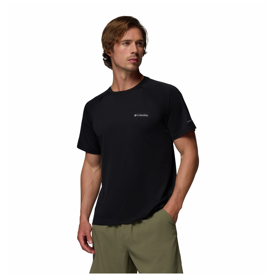 Koszulka męska Columbia Alpine Chill™ Pro Ss Crew Rozmiar: L / Kolor: czarny