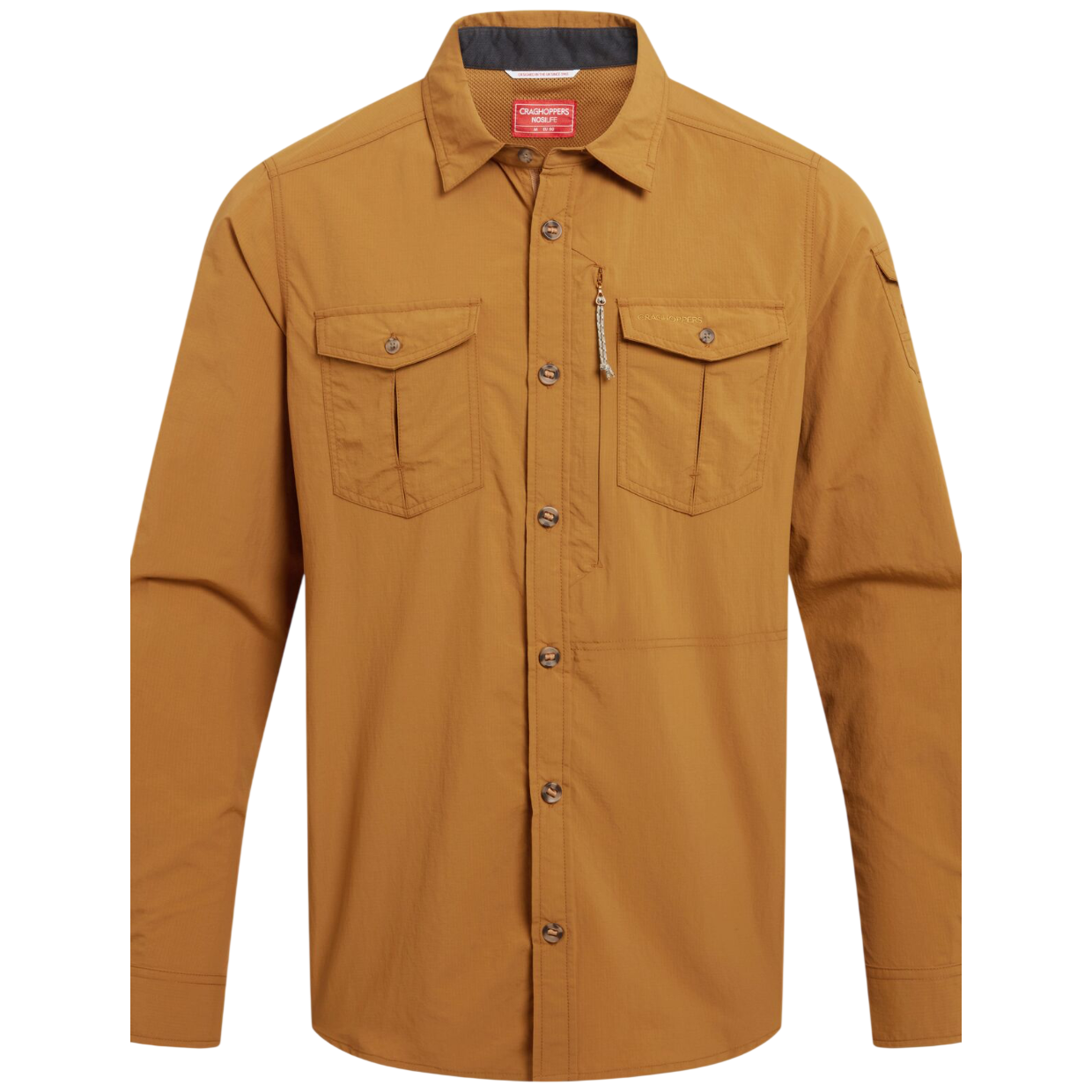 Koszula męska Craghoppers NosiLife Adventure Long Sleeved Shirt III Rozmiar: M / Kolor: żółty