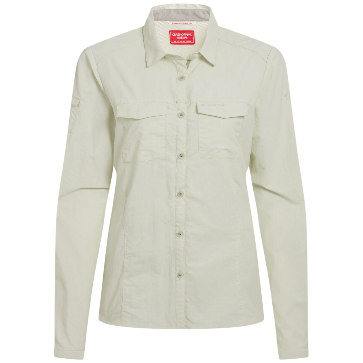 Koszula damska Craghoppers NosiLife Adventure Long Sleeved Shirt III Rozmiar: S / Kolor: jasnozielony
