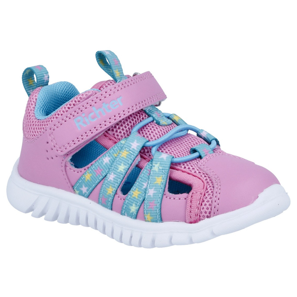 Sandały dziecięce Richter Wallaby Candy/Capri Rozmiar butów (UE): 27 / Kolor: różowy/niebieski