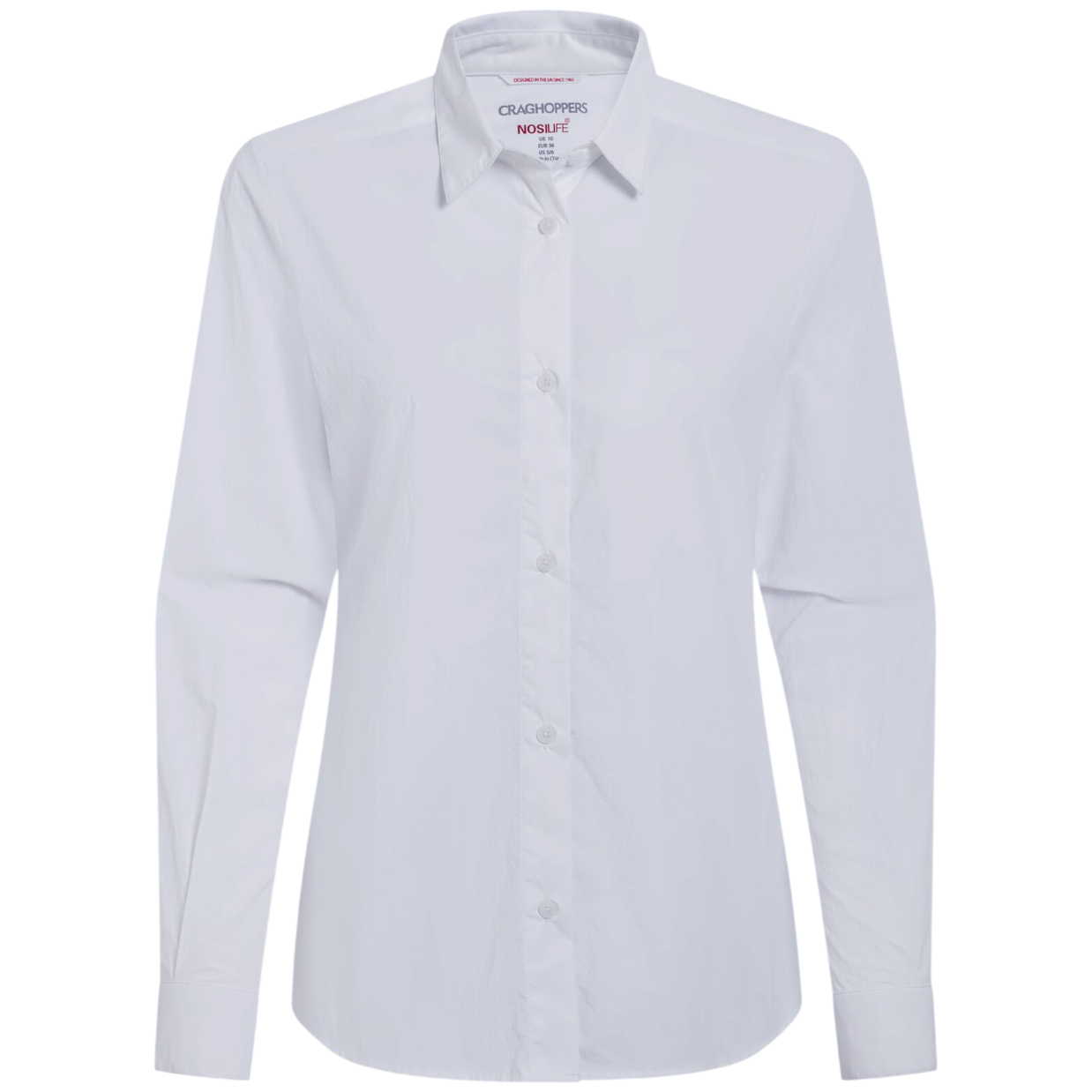 Koszula damska Craghoppers NosiLife Alma Long Sleeved Shirt Rozmiar: L / Kolor: biały