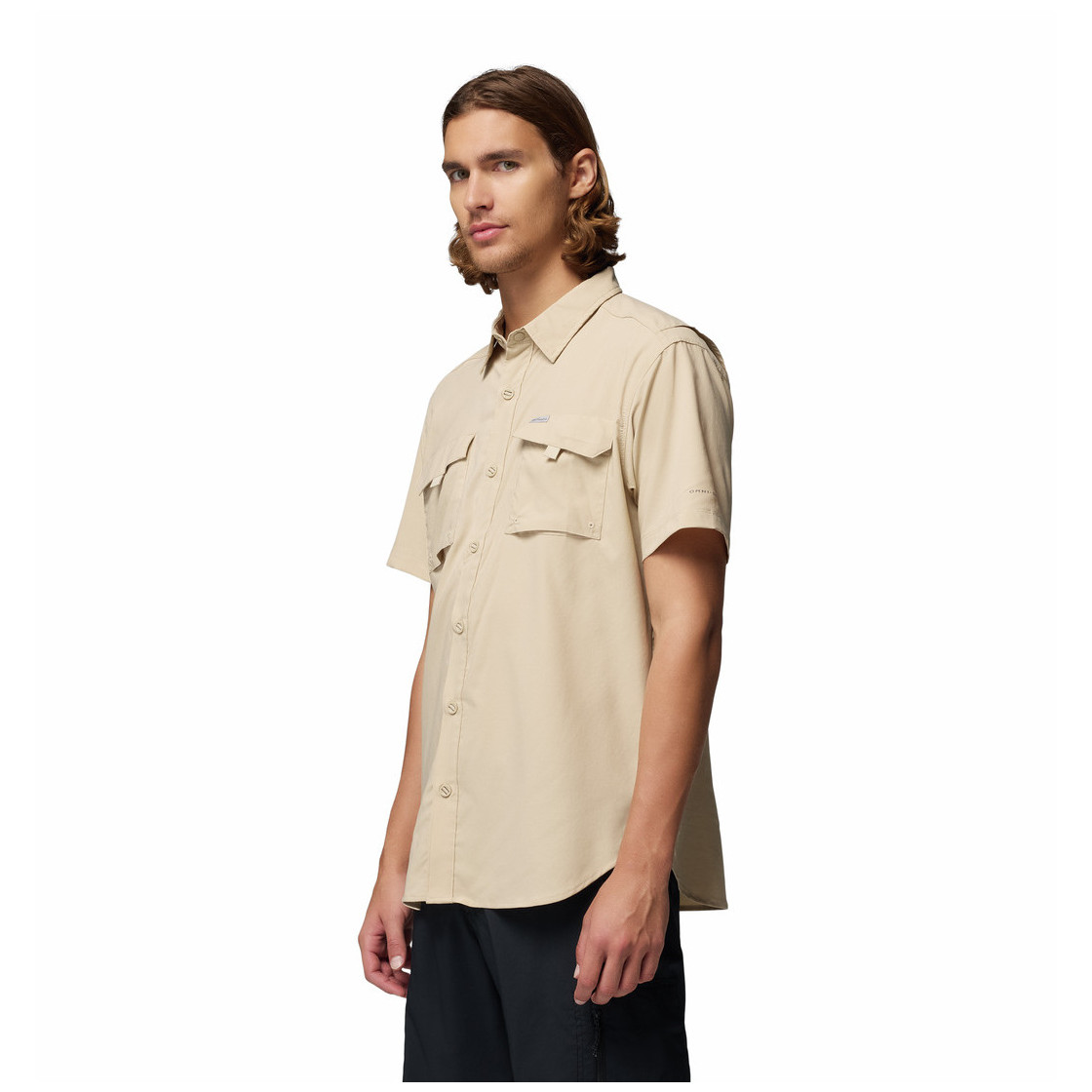 Koszula męska Columbia Silver Ridge™ Utility II SS Rozmiar: L / Kolor: beżowy