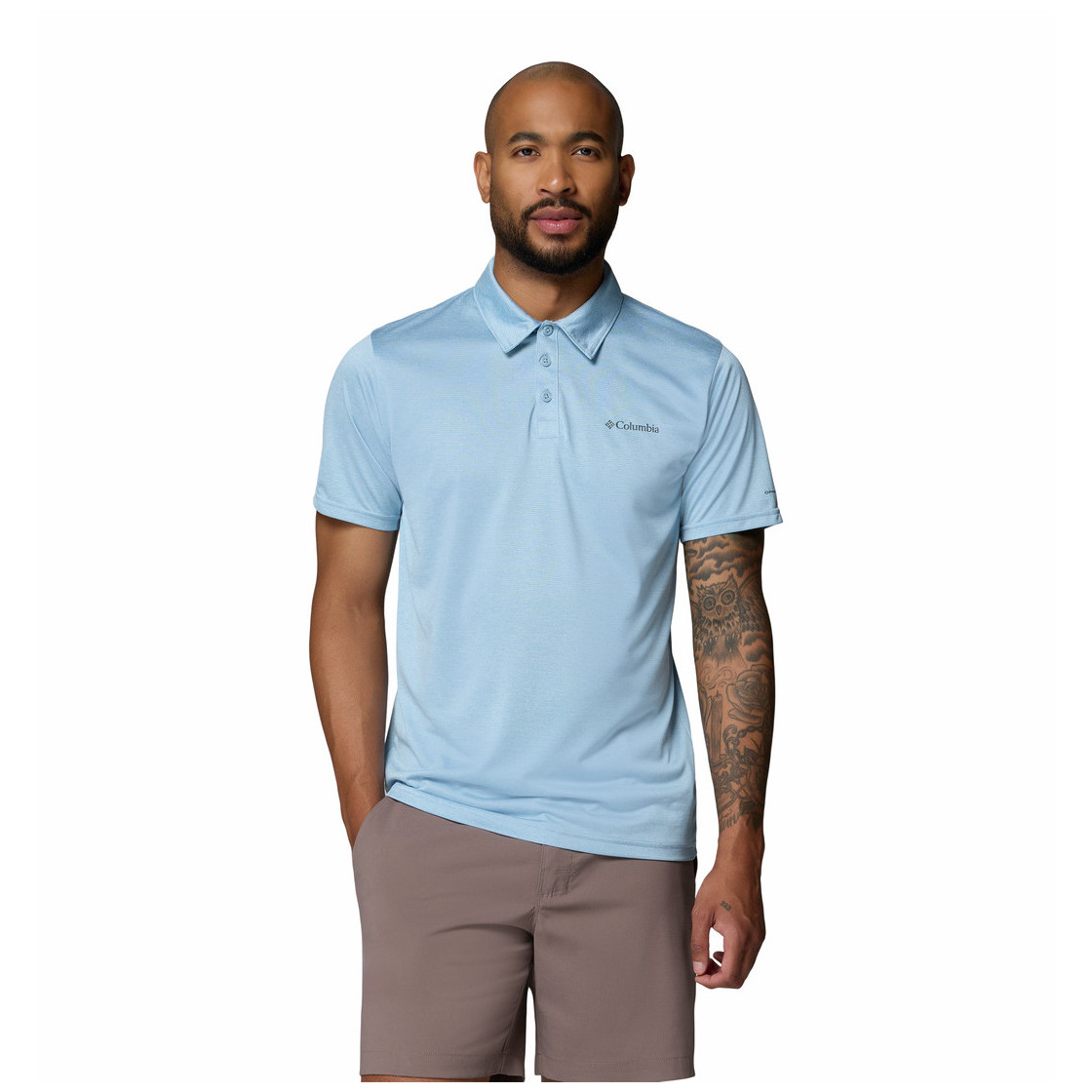 Koszulka męska Columbia Columbia Hike™ Polo Rozmiar: XXL / Kolor: niebieski