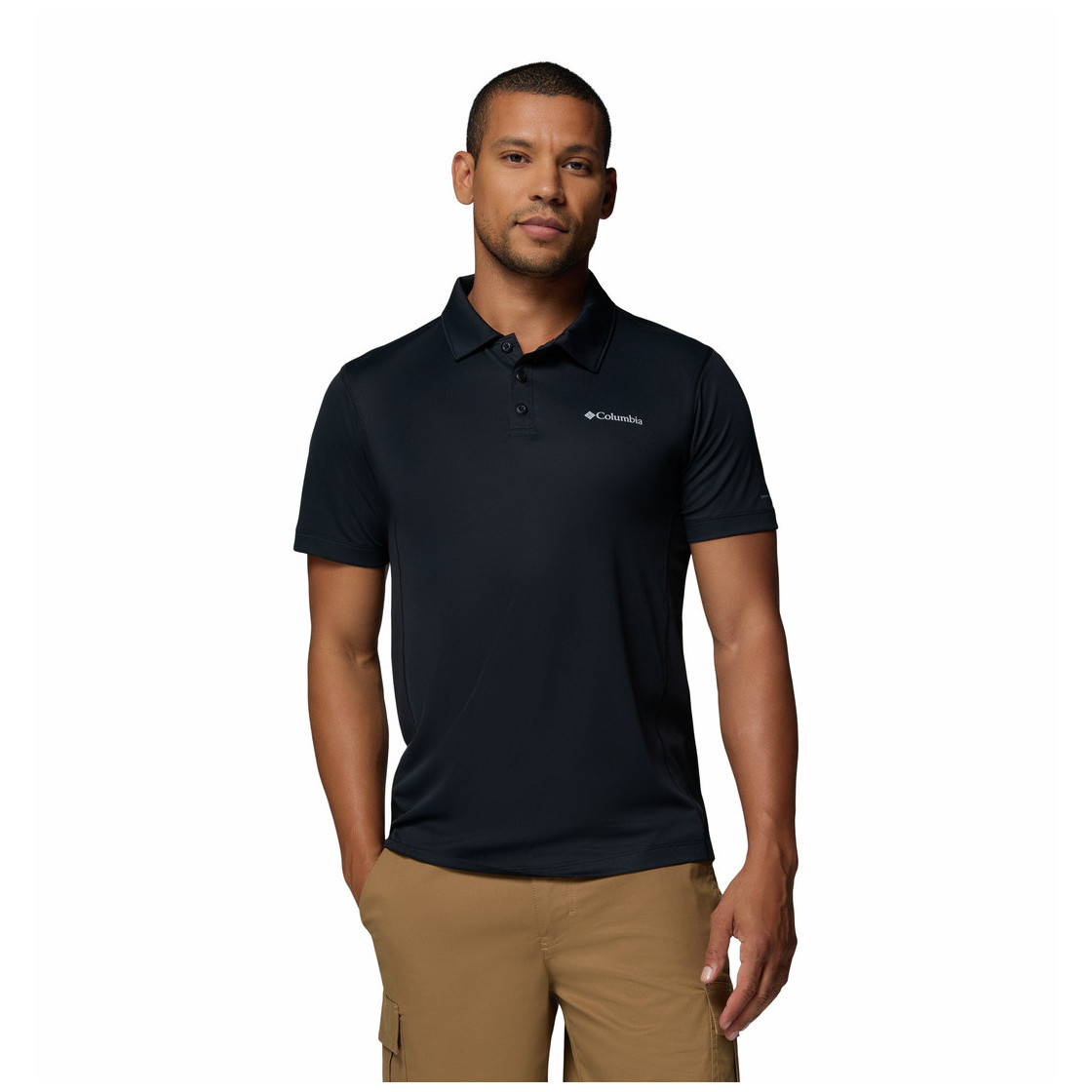 Koszulka męska Columbia Zero Rules™ Light Polo Rozmiar: XL / Kolor: czarny