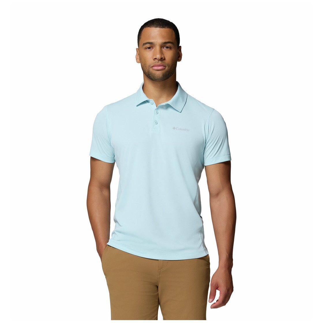 Koszulka męska Columbia Zero Rules™ Light Polo Rozmiar: XXL / Kolor: jasnoniebieski