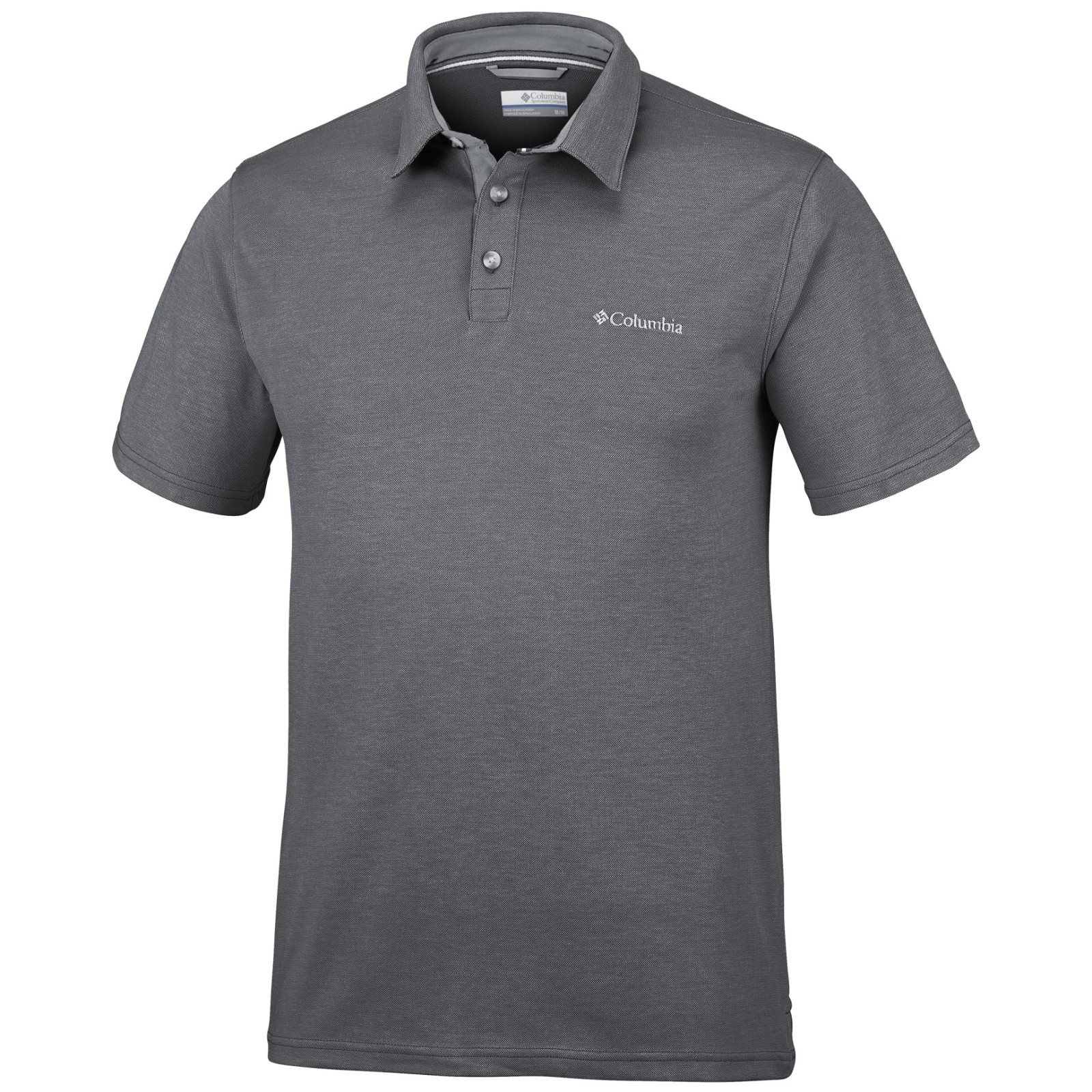 Koszulka męska Columbia Nelson Point Polo Rozmiar: XL / Kolor: niebieski/czarny