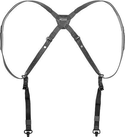 Szelki Spider Camera Holster SpiderPro Dual Shoulder Harness v3 (BLACK)