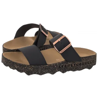 Klapki Coly L Eco Nubuck Black P018225017 (AP23-a) Asportuguesas