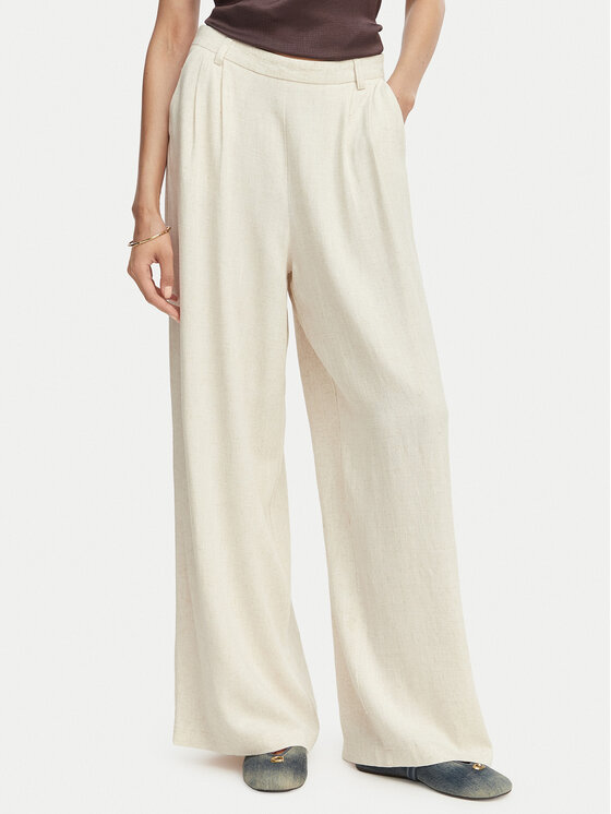 ONLY Spodnie materiałowe Lemmia 15370398 Beżowy Regular Fit