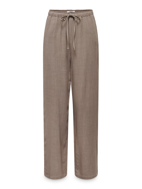 ONLY Spodnie materiałowe Siesta 15322263 Brązowy Regular Fit