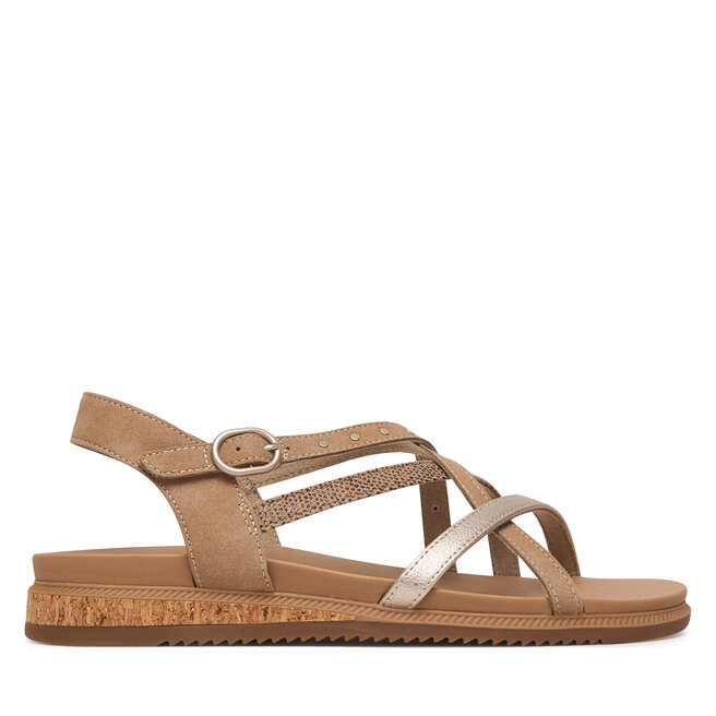 Sandały Skechers Desert Kiss Low 114713/TPE Brązowy