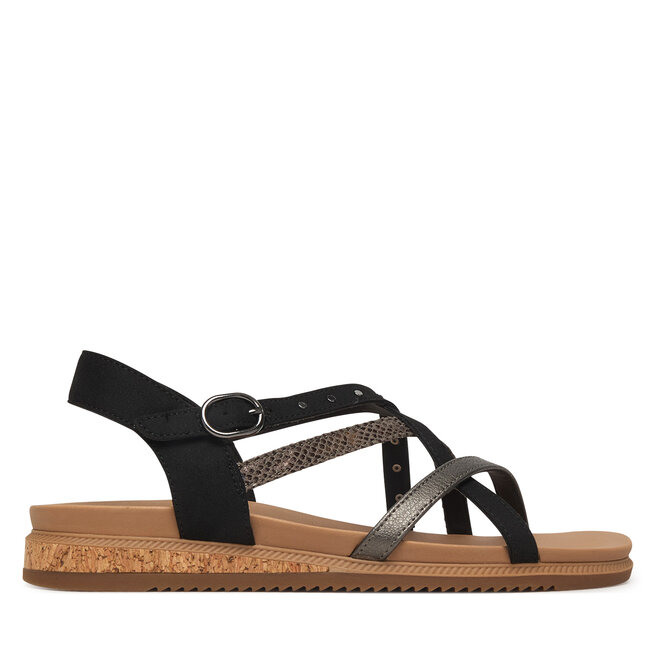 Sandały Skechers Desert Kiss Low 114713/BLK Czarny