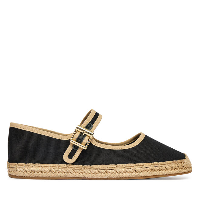 Espadryle Tommy Hilfiger Buckle Maryjane Espadrille FW0FW09239 Czarny