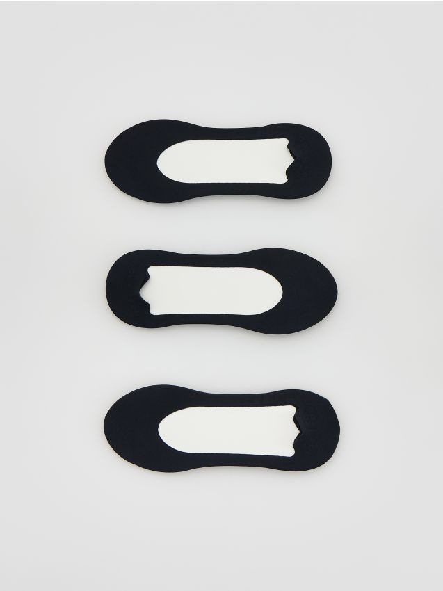 Reserved - Stopki 3 pack - czarny