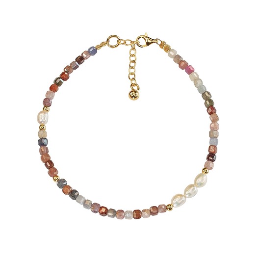 Bransoletka Bliskość spinele perły