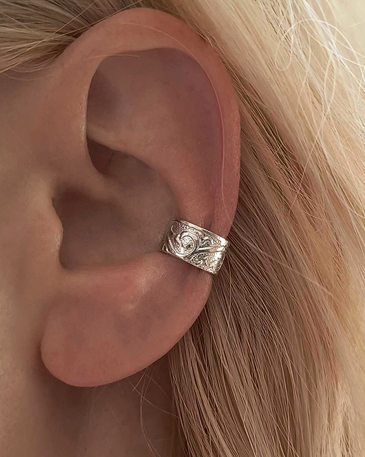 Nausznica Romantic White