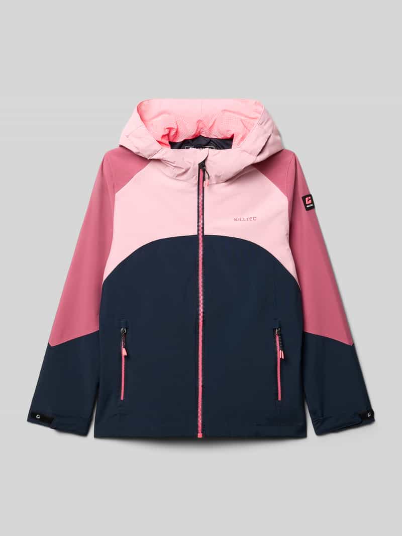 kurtka w kroju regular fit z detalem z logo