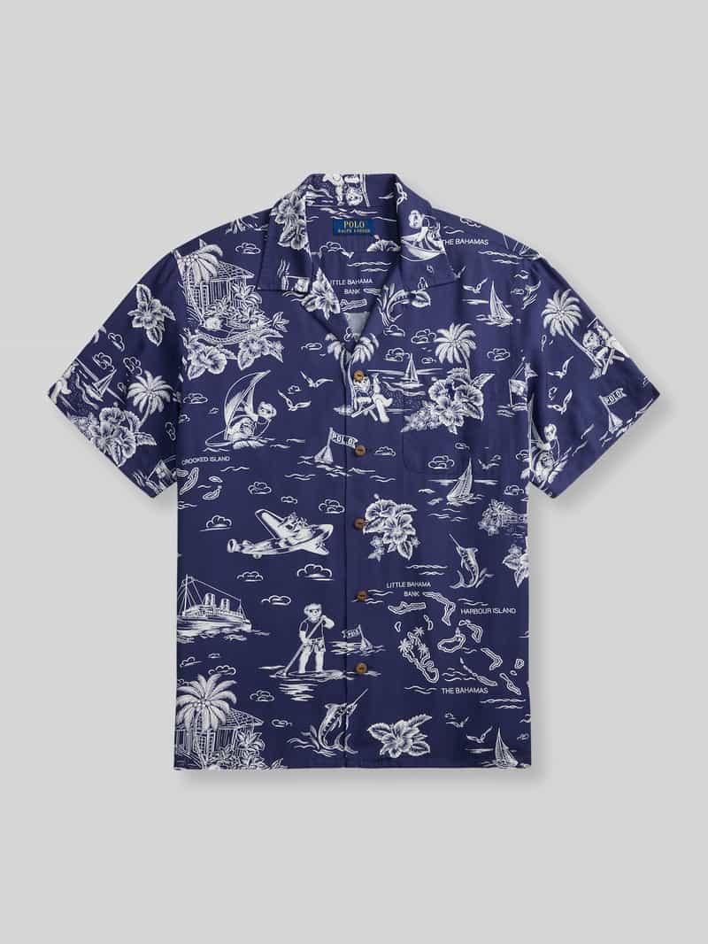 Koszula casualowa o kroju regular fit z wiskozy