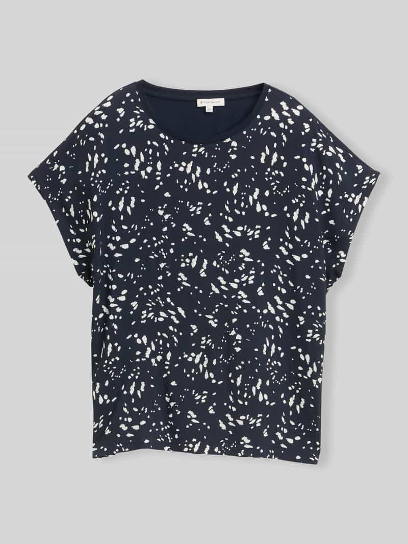 t-shirt o kroju relaxed fit z wiskozy