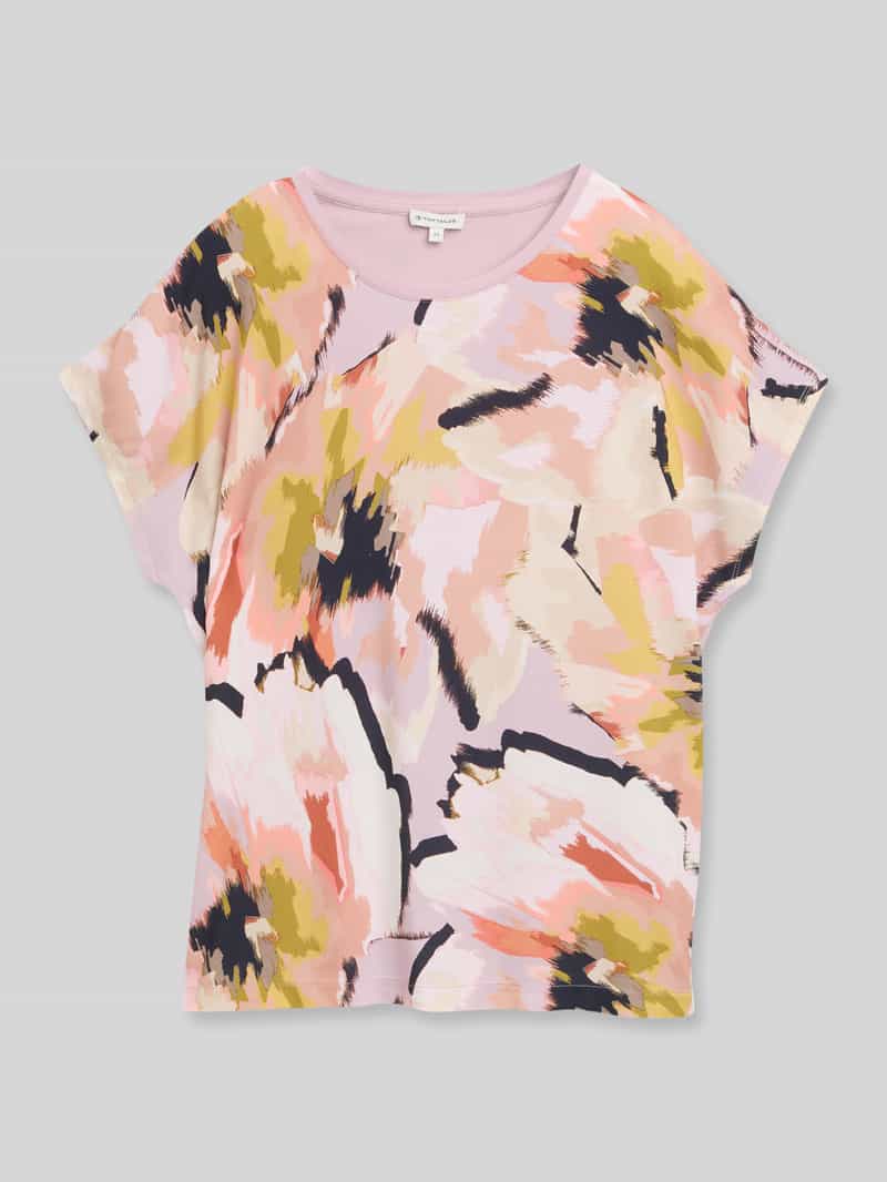 t-shirt o kroju relaxed fit z wiskozy